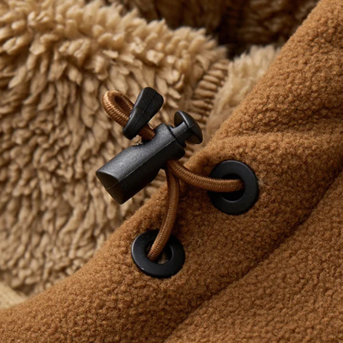 Men's Soft Shell Fleece Hooded Jacket