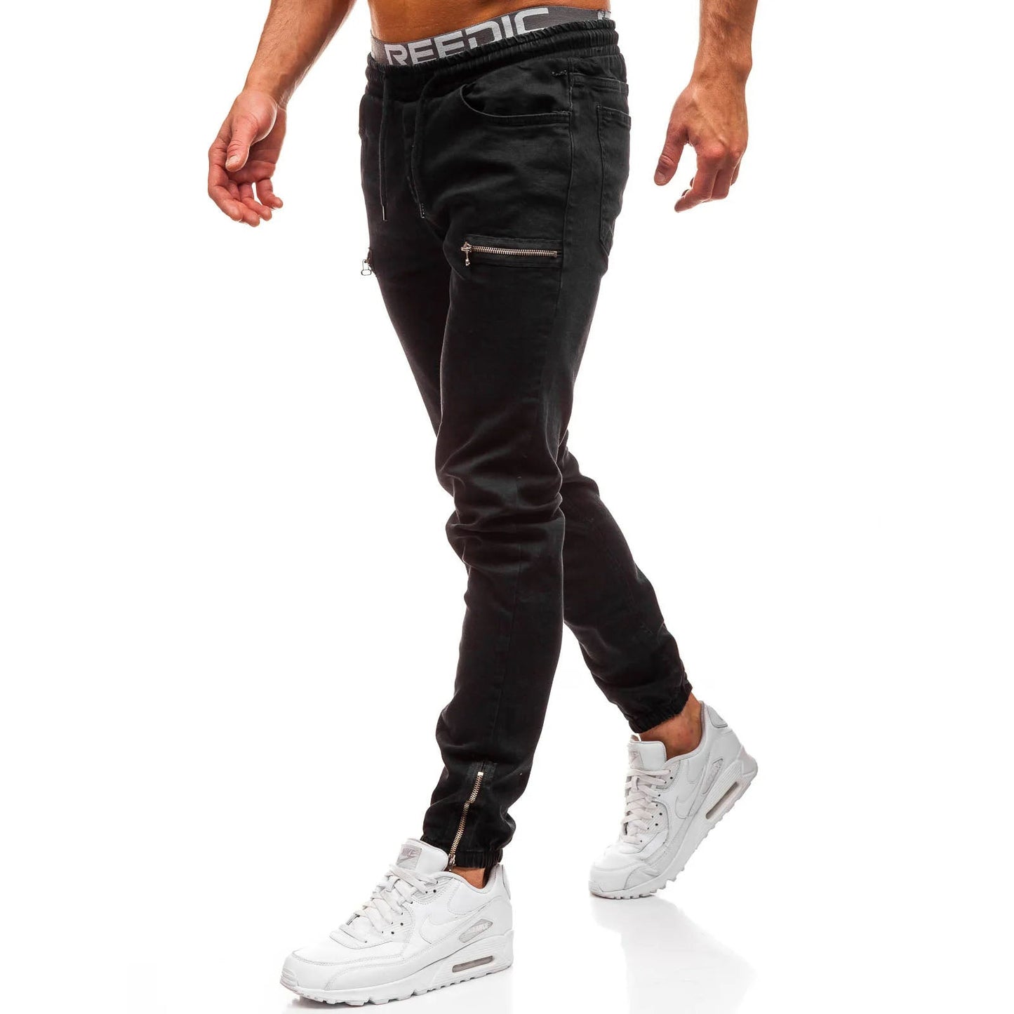 Men's Slim Fit Denim Joggers