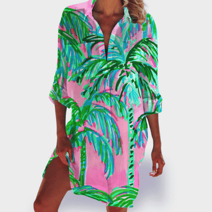 Elegant Women's Loose Fit Sundress Perfect Summer Wear