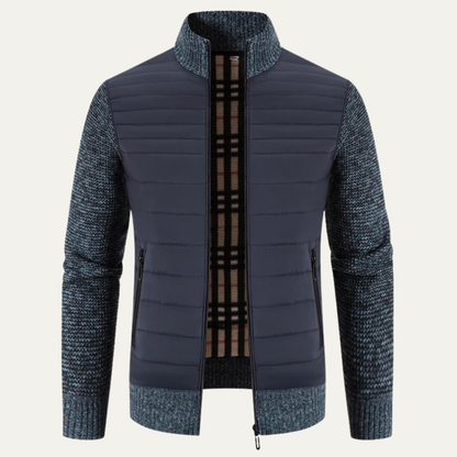 Men's Padded Stand Collar Winter Jacket