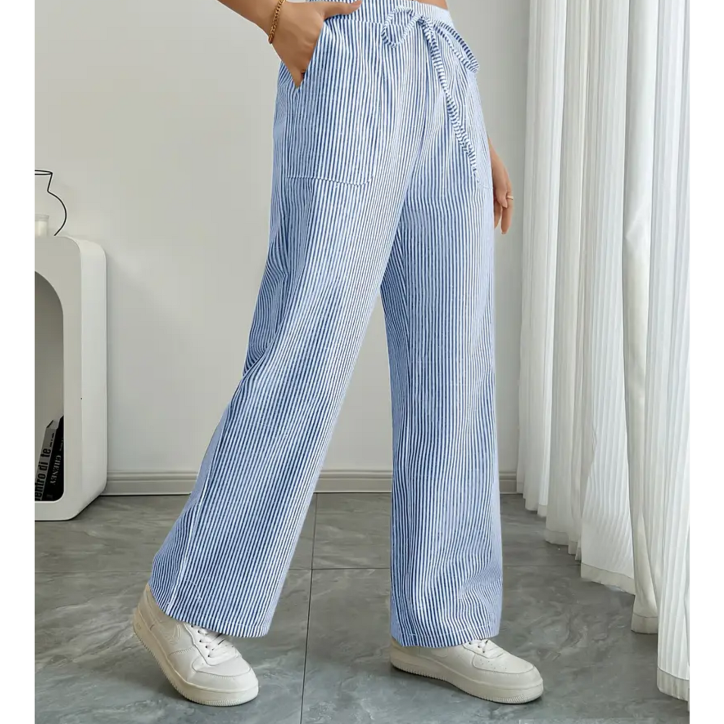 Women's Vertical Stripe Pants