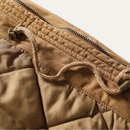 Men's Winter Hooded Parka Jacket Fleece Lining