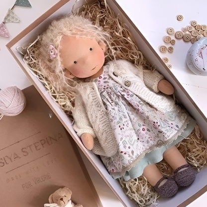 Waldorf Cuddly Doll Handmade