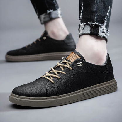 Men's Classic Shoes Lightweight Leather Brown