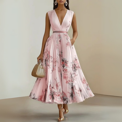 Loose Fit Strapless Beach Maxi Dress
