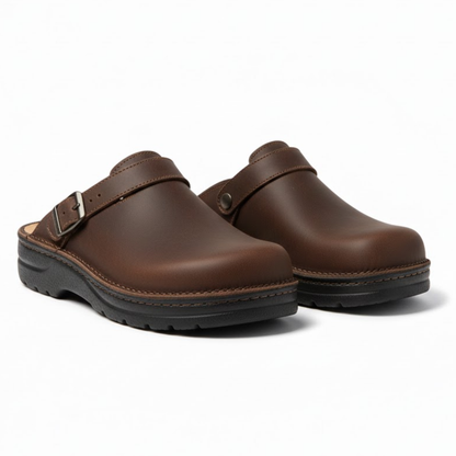 Comfortable Unisex PU Leather Beach Slip On Sandals