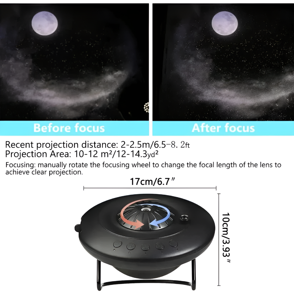 Galaxy Star Projector Planetarium Effects
