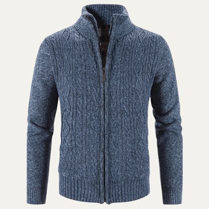 Men's Warm Fleece Zip Up Jacket