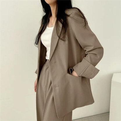 Classic Ladies Two Piece Suit Set