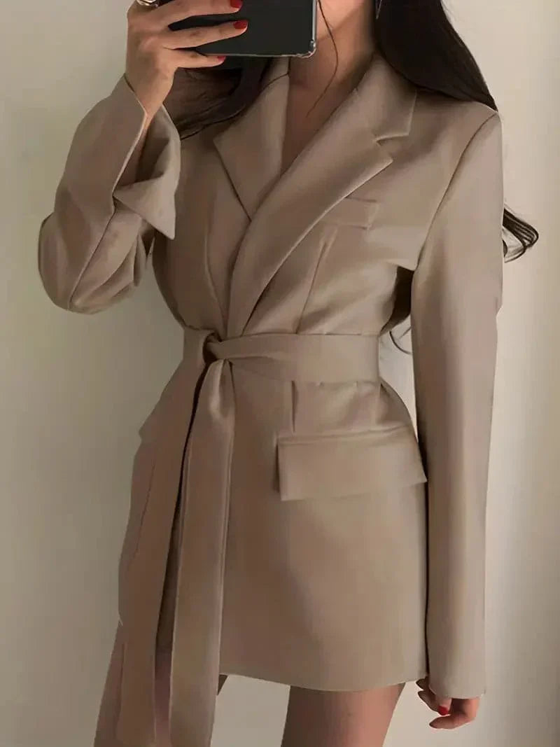 Women's Blazer Coat Wool Versatile