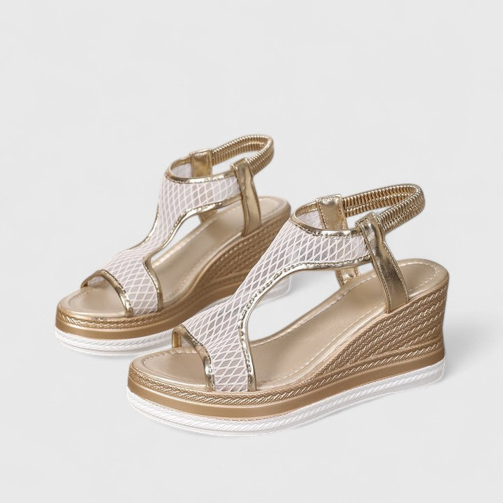 Luxurious strappy sandals
