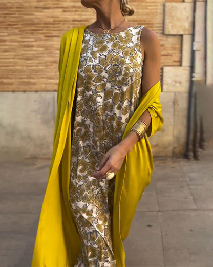 Women's Elegant Maxi Dress Set