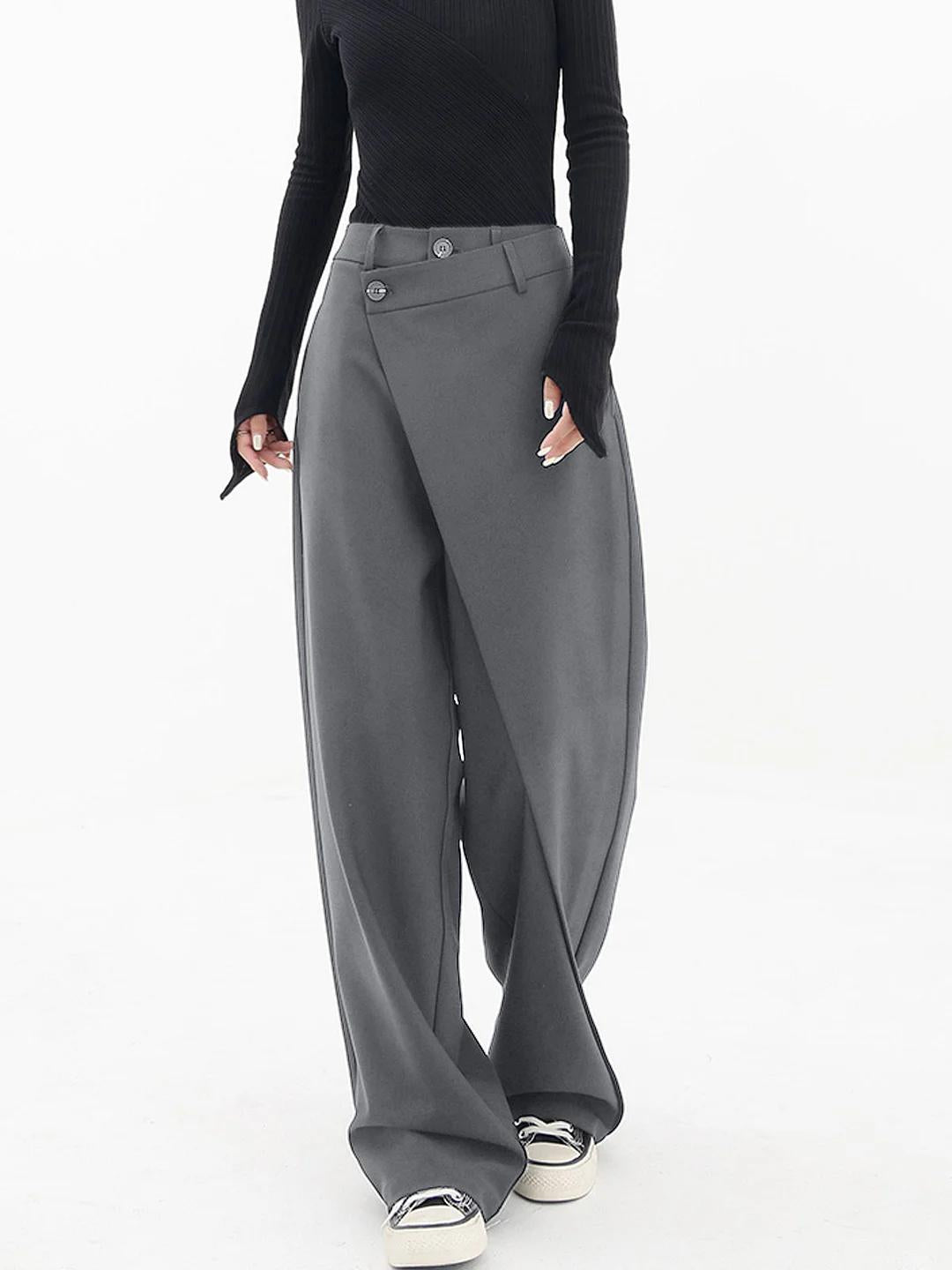 Relaxed Fit Casual Pants