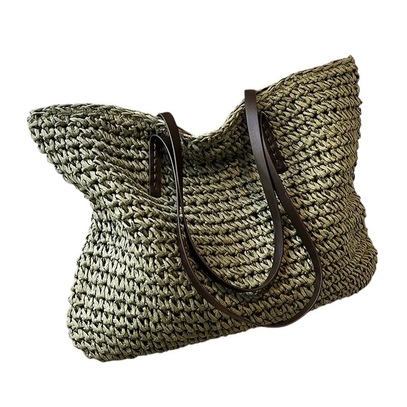 Large Canvas Beach Tote Bag - VibreMode