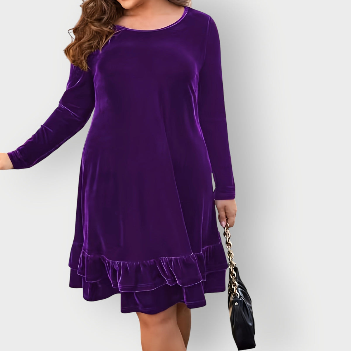 Elegant Knee Length Casual Dress