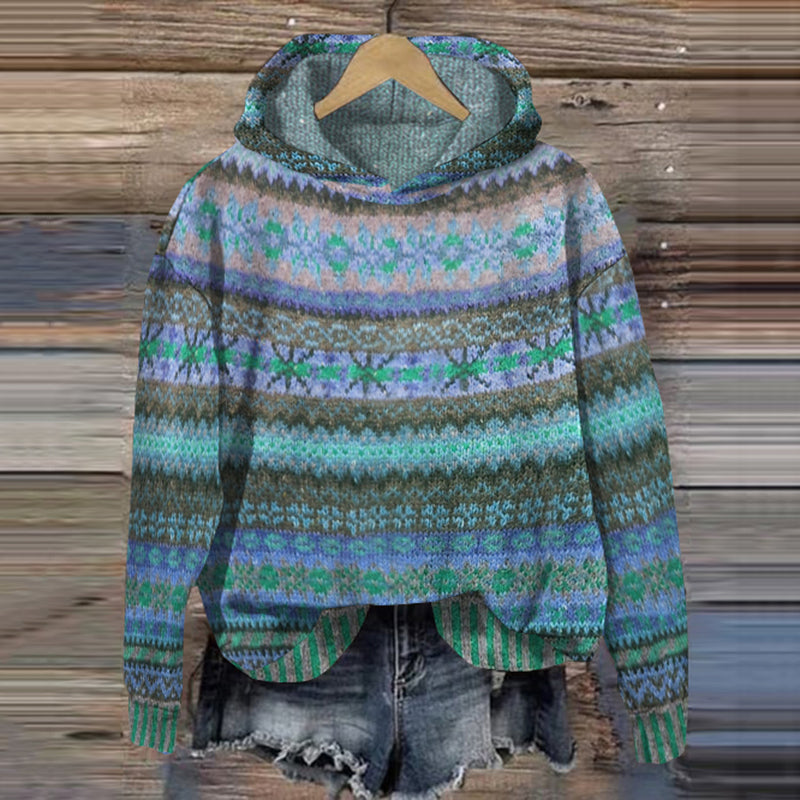 Women's Cozy Knit Sweater Warm Pullover