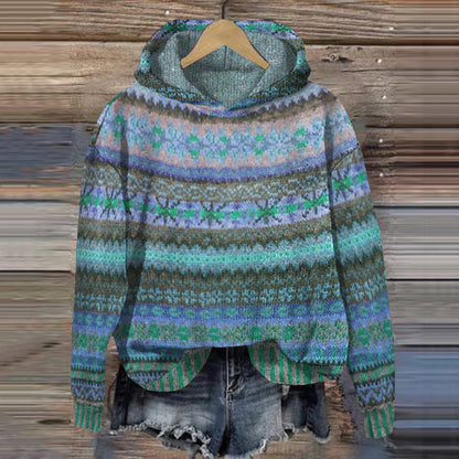 Women's Cozy Knit Sweater Warm Pullover