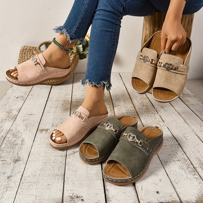 Women's Flat Adjustable Sandals