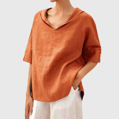 Classic Scoop Neck Casual Tee