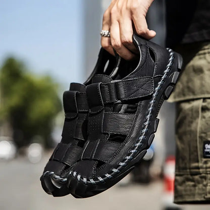 Genuine Leather Summer Sandals