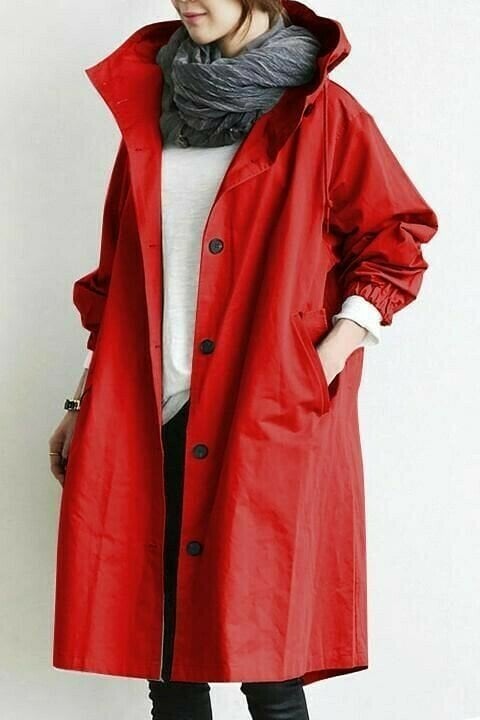 Women's Oversized Windbreaker Jacket Lightweight