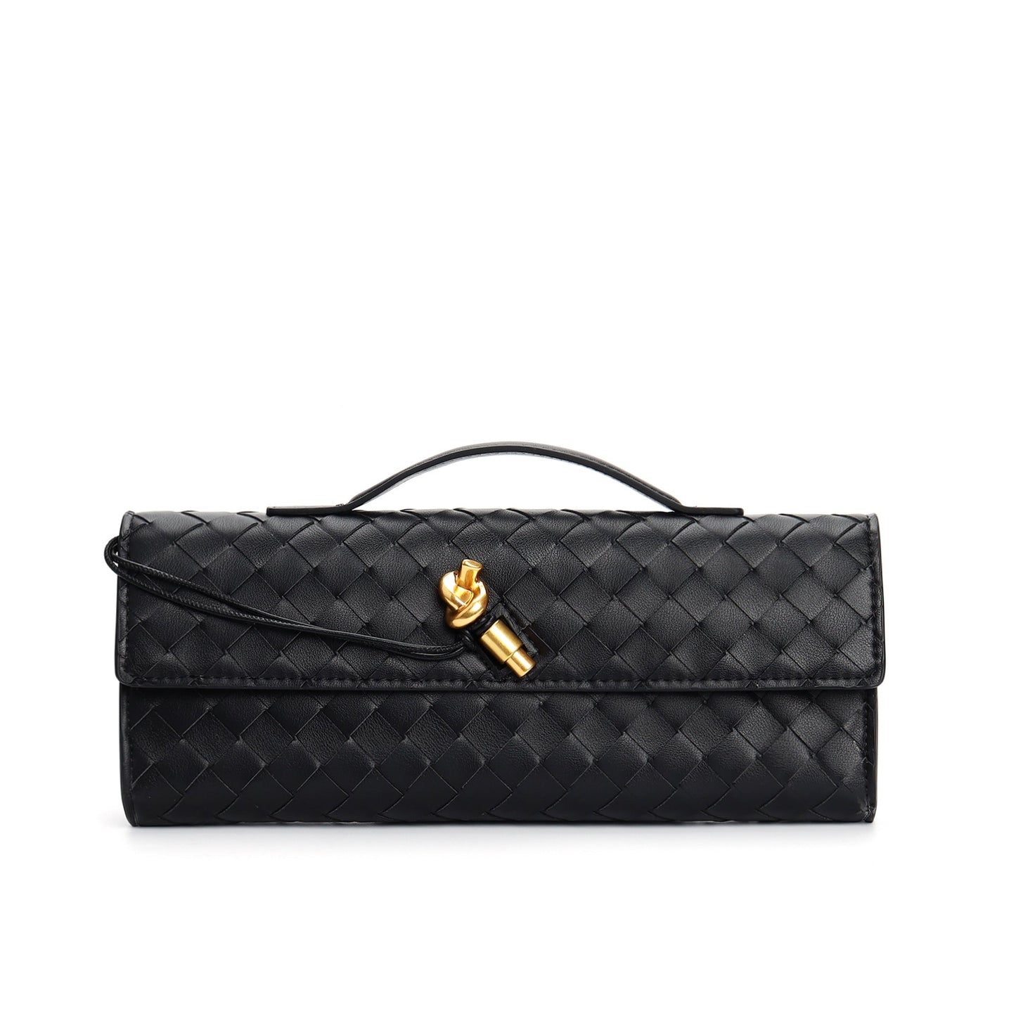 Women's Leather Backpack Braided Strap