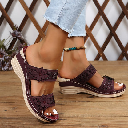 Women's Wedge Slide Sandals