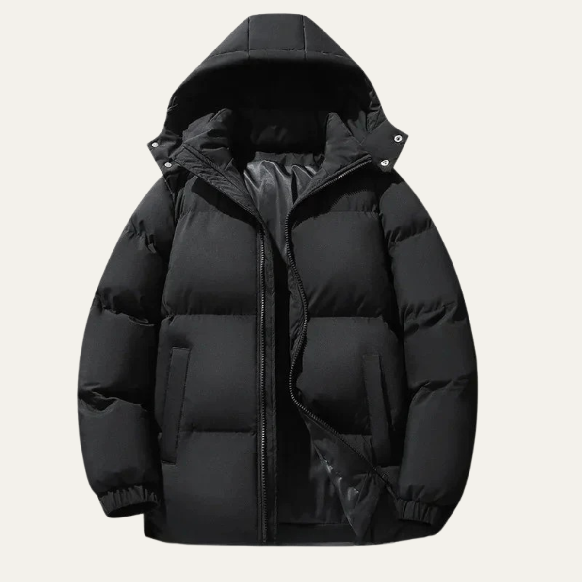 Whitaker Men's Insulated Hooded Puffer Jacket - VibreMode