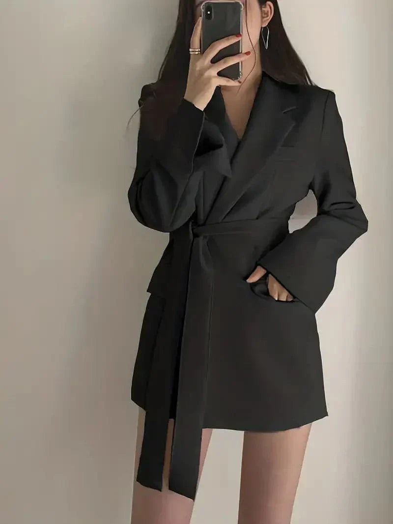 Women's Blazer Coat Wool Versatile