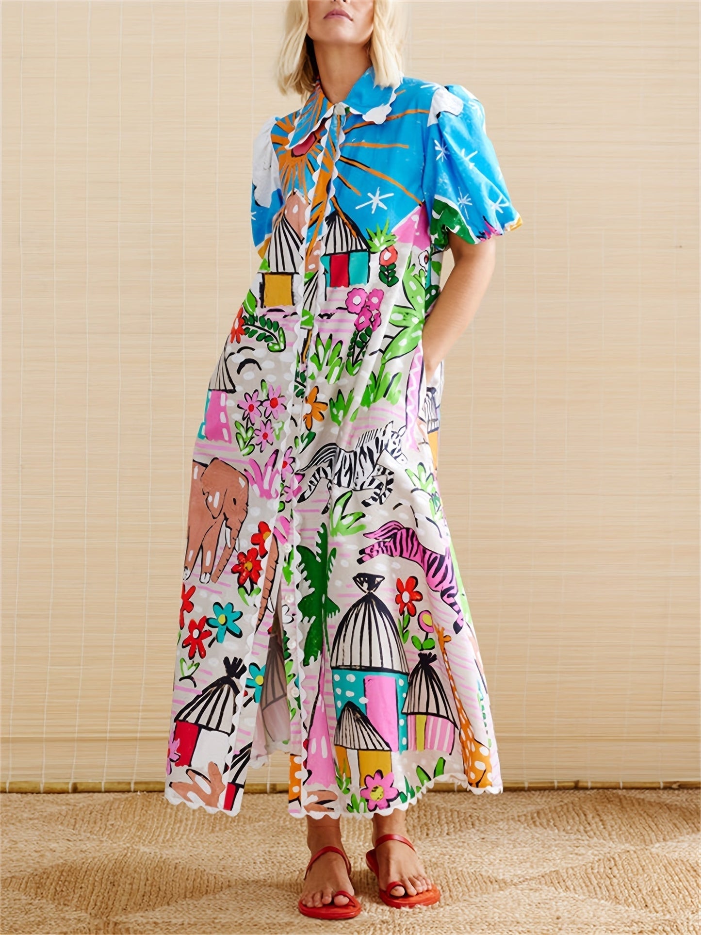 Women's Midi Summer Dress