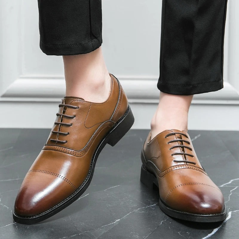 Authentic Premium Leather Oxford Shoes
