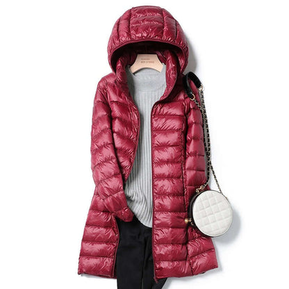 Women's Lightweight Winter Jacket Ultralight Cold Weather