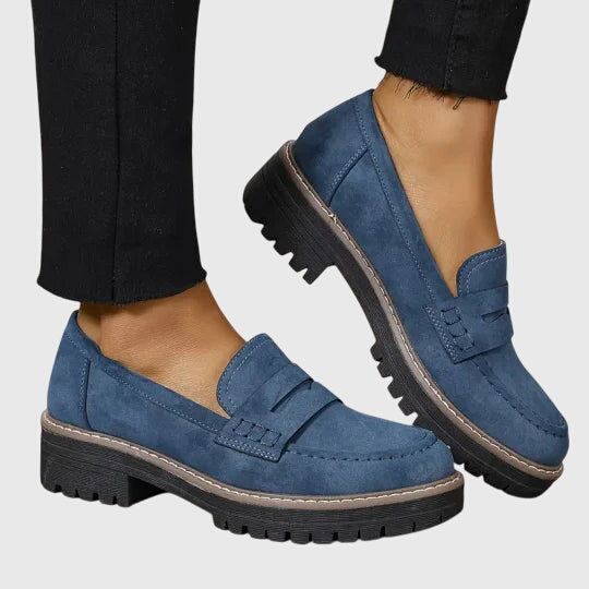 Classic Luxury Suede Slip On Shoes