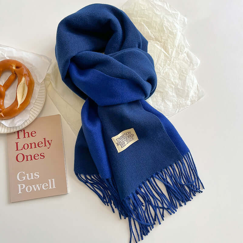Women's Reversible Soft Silk Scarf
