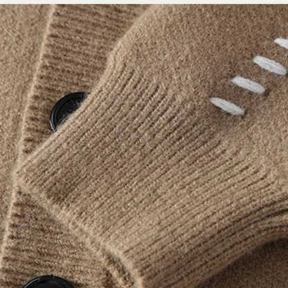 Hawthorne Men's Knit Cardigan Sweater Button Front