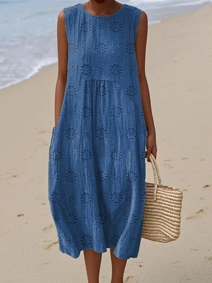 Chic Summer Sleeveless Women's Dress