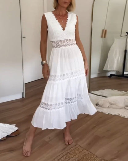 Free Spirit Women's Flowy Maxi Wrap Dress - VibreMode