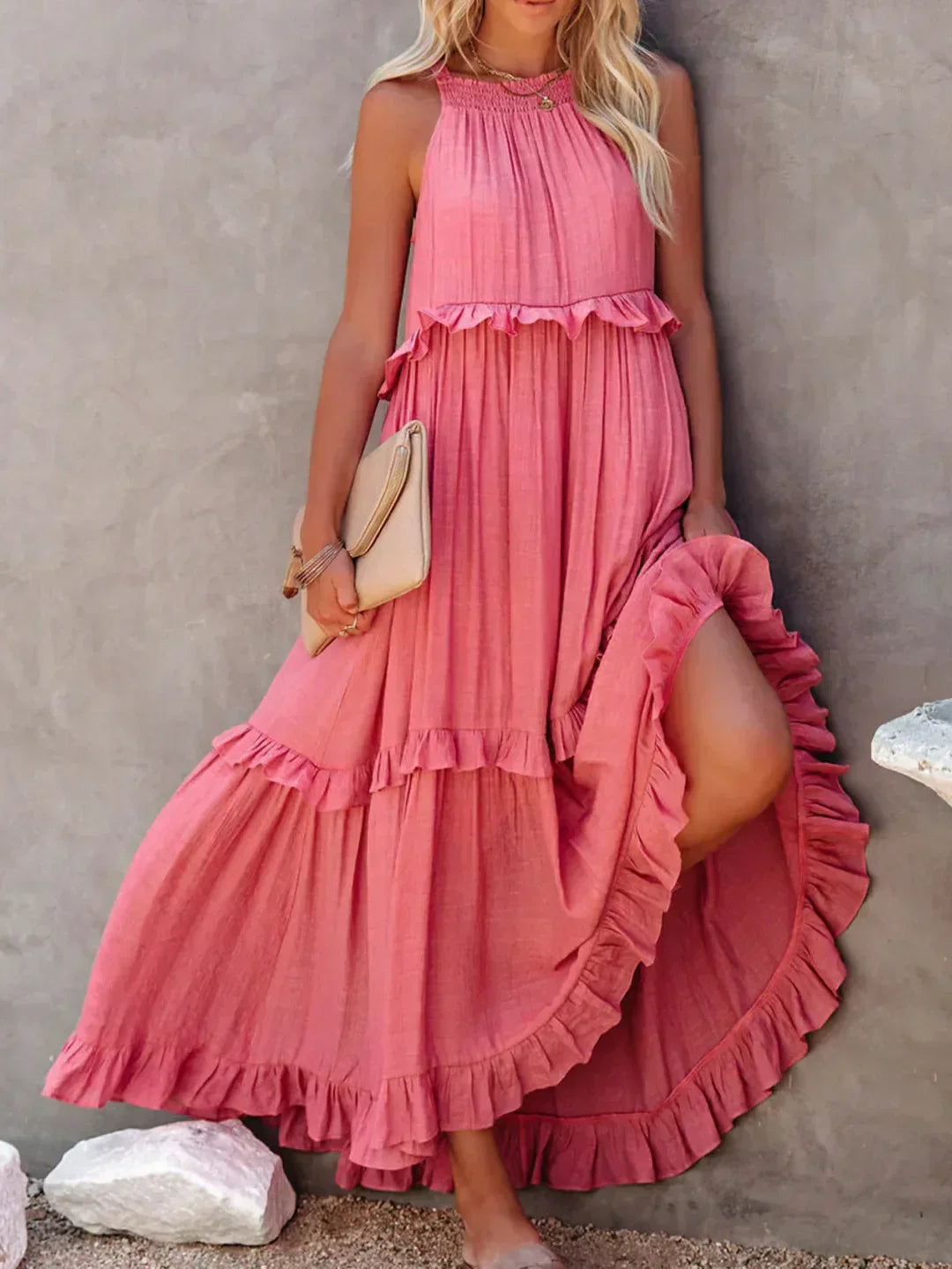 Elegant Women's Heather Dress