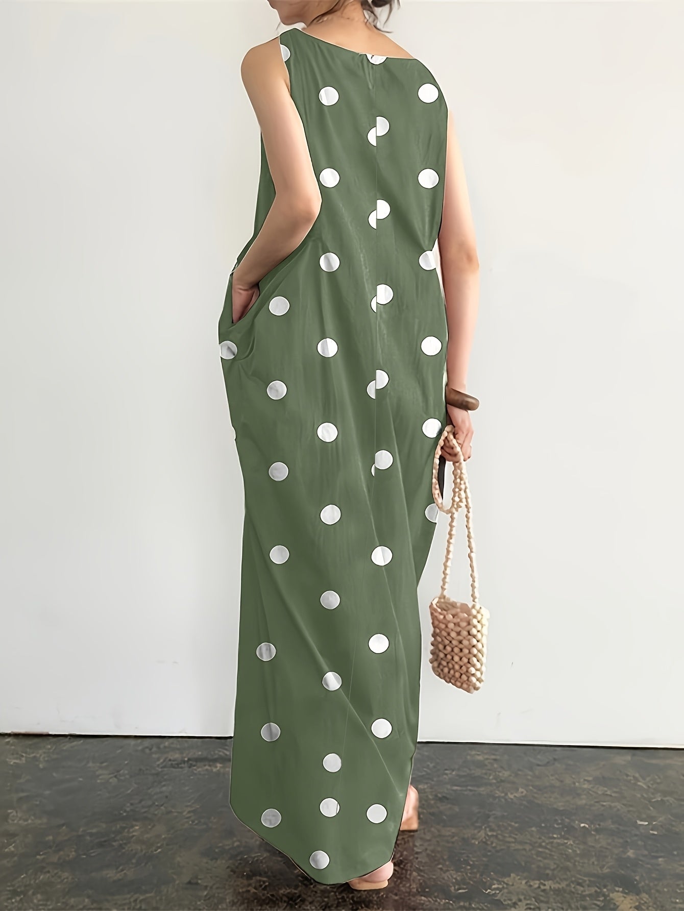 Classic Spotted Women's Dress