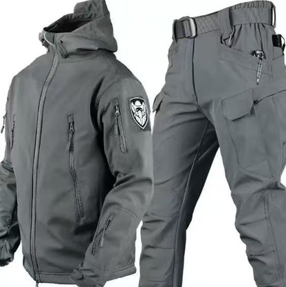 Men's Multi Pocket Jacket and Pants Set