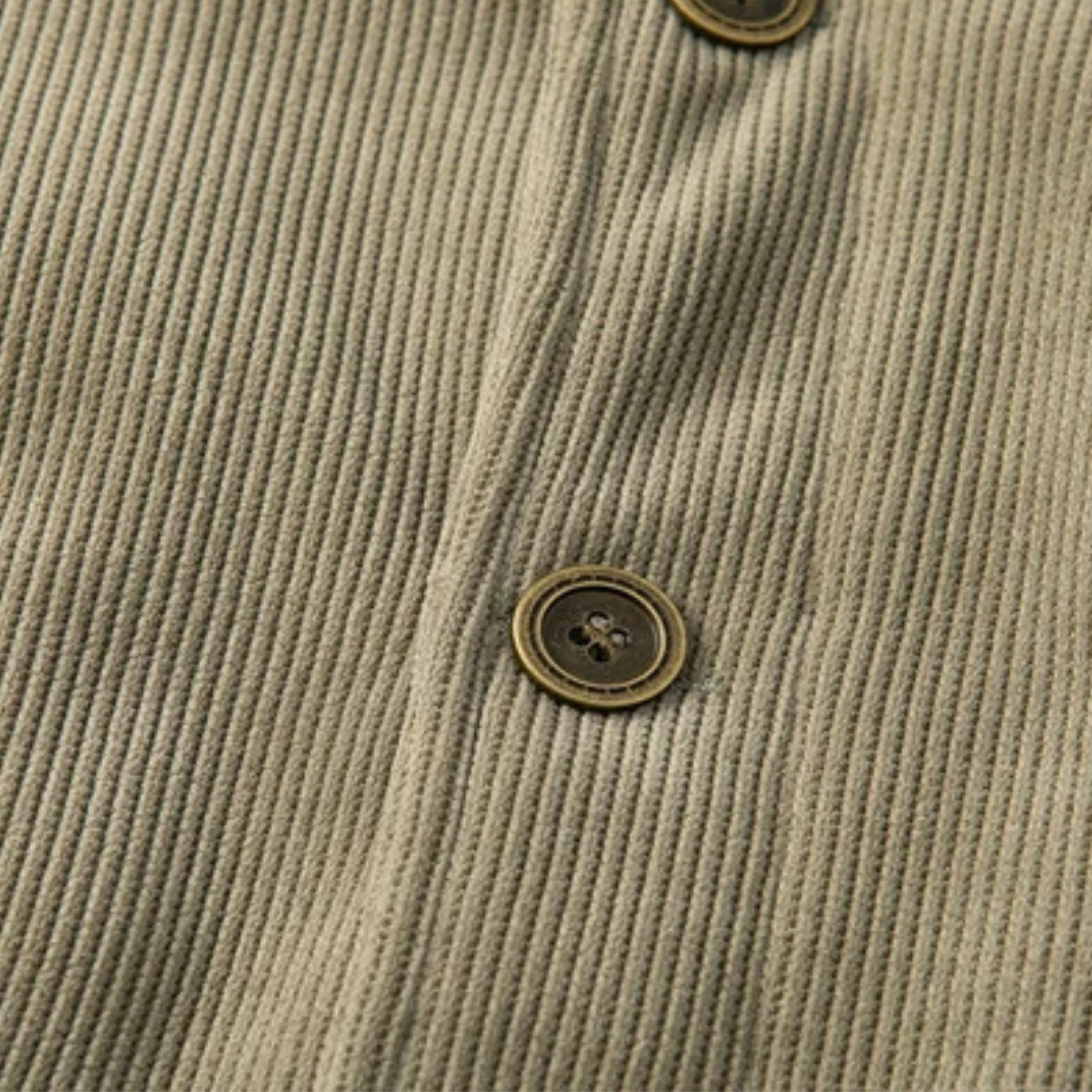 Men's Corduroy Sherpa Jacket Warm Winter Tan