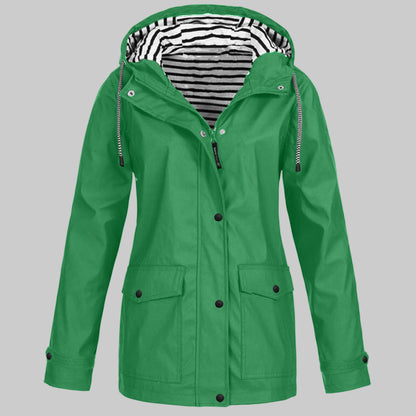 Women's Water Resistant Windbreaker Jacket