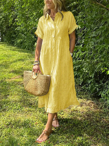 Casual Fit Shirt Dress