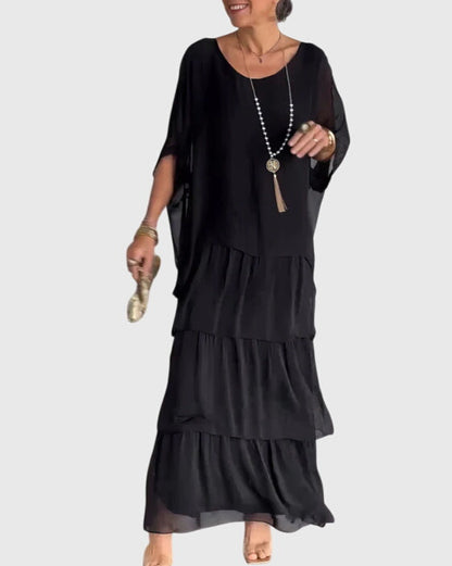 Boho Chic Flowy Maxi Dress for Women