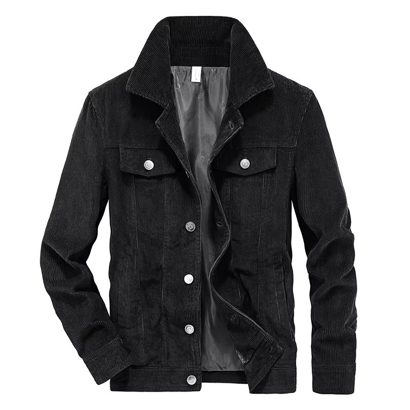Corduroy Button Up Jacket