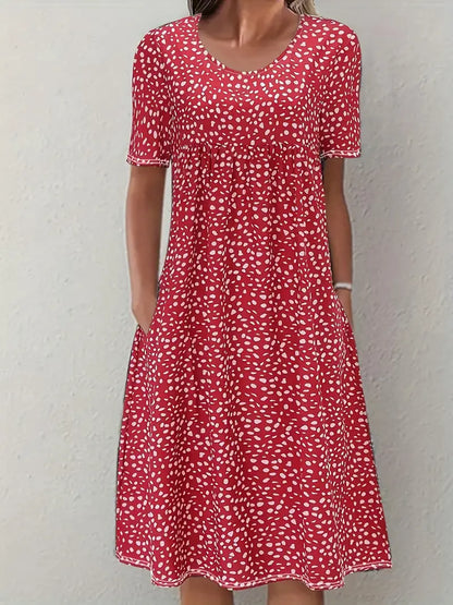 Women's Elegant Evening Dress Flowy - VibreMode