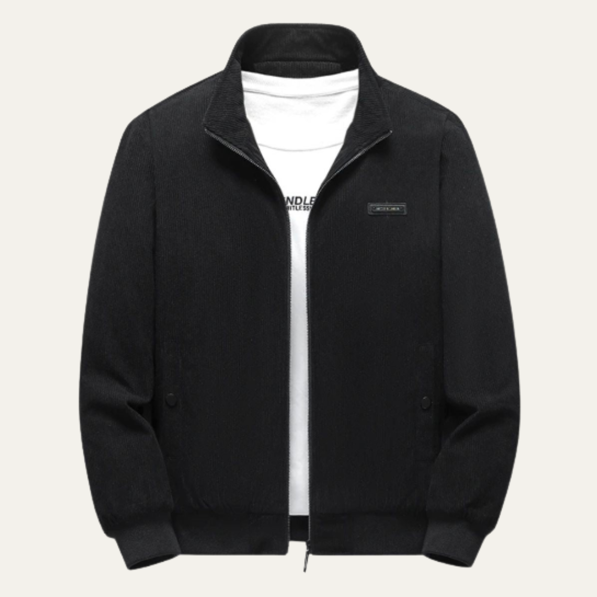 Mens Corduroy Jacket Fleece Lined Modern