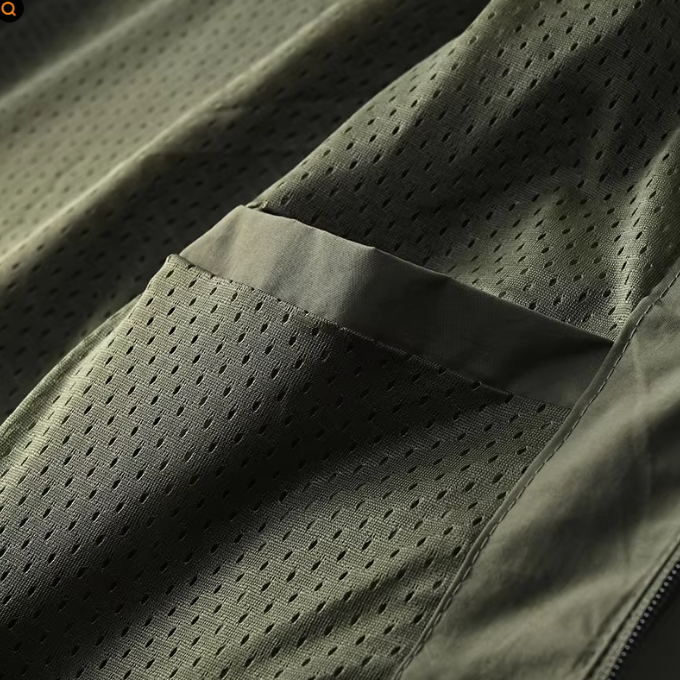 Water-Resistant Hooded Jacket