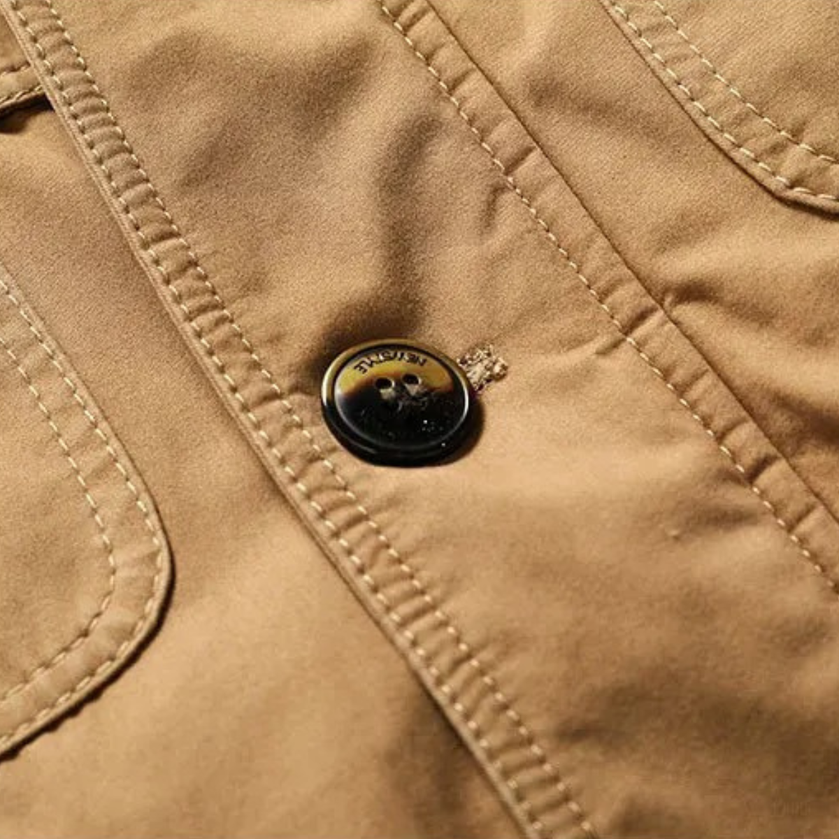 Men's Winter Hooded Parka Jacket Fleece Lining