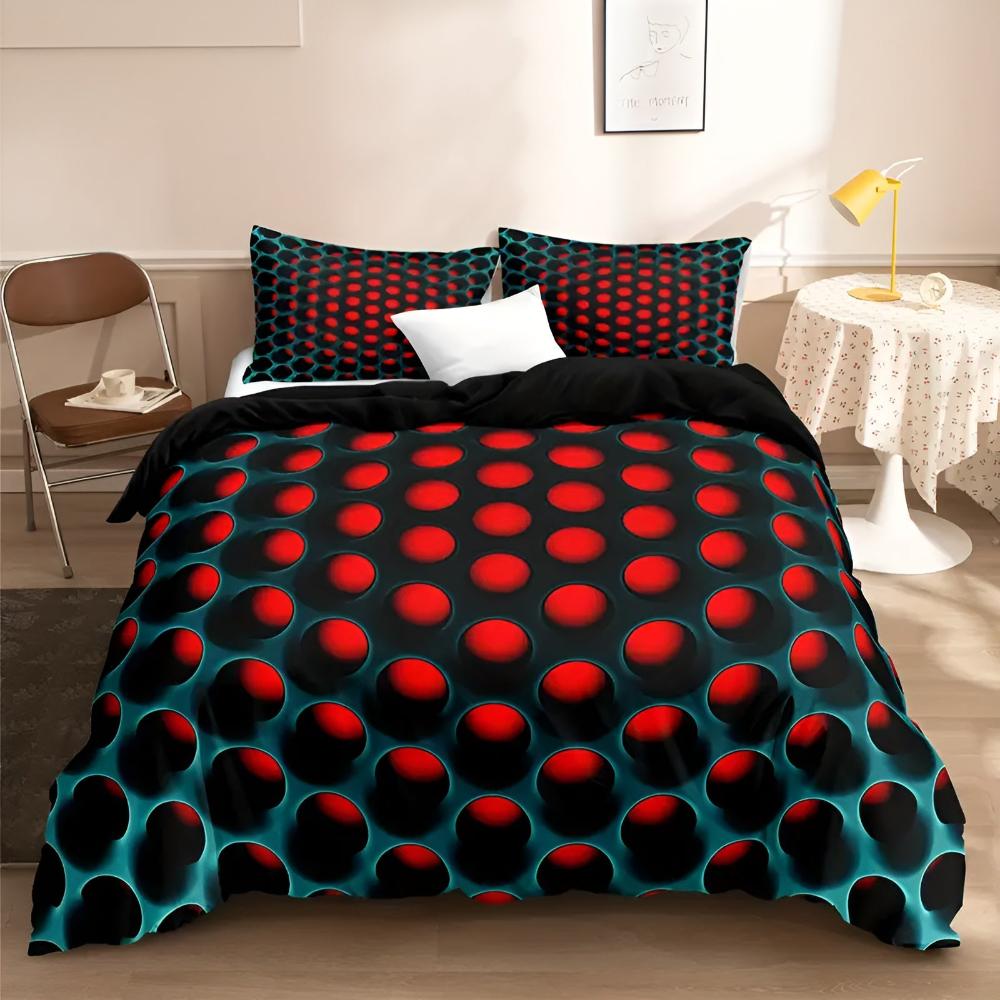 Cosmic Vortex 3 Piece Quilt Cover Set